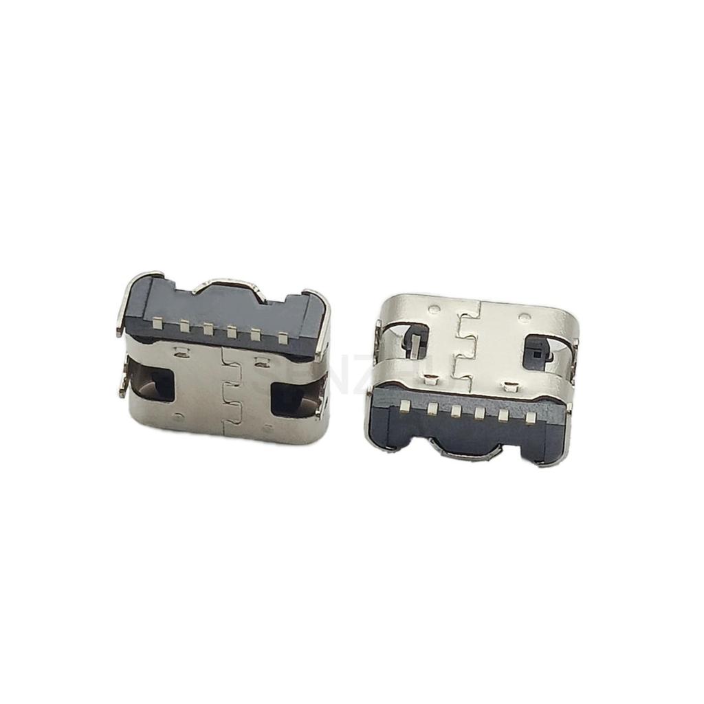 Typ-C 6-Pin USB-Lade-Endstecker/Buchse 4-Pin-Stecker