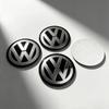 Car Wheel Center Hub Caps Logo Rim Cover 4Pcs 56mm 60mm 65mm For VW R Golf Touran Octavia Motion GTI Polo Auto Accessories