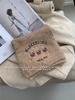 Cute Bear Knitted Scarf Women's Winter New Korean Version Versatile Including Warm and Cold Scarf Student
