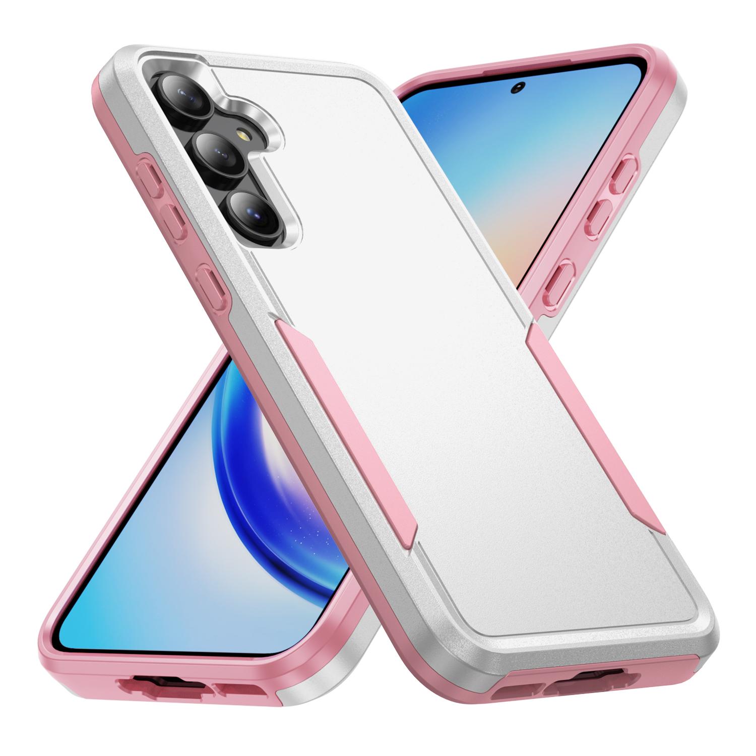 

Чехлы военного класса для Samsung Galaxy S24 FE S22 S23 Plus S21 S25 Ultra S20 A54 A16 5G A56 A55 A35 A15 Armor Case Coque for Galaxy S25 Plus белый