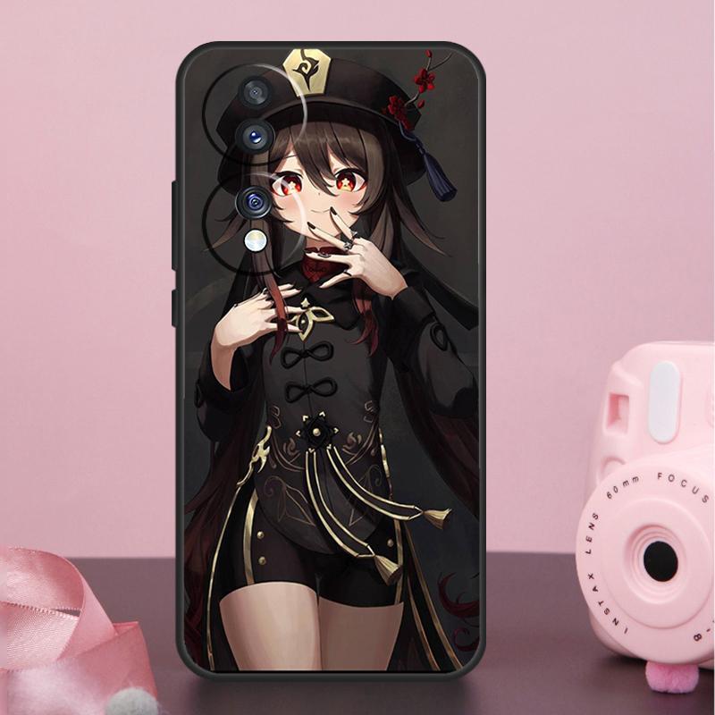 Genshin Impact Hutao Case For Honor 90 70 50 10 Magic 5 Lite Magic 6 Pro X7 X8 X9 X6a X7a X8a X9a X9b X8b Cover