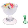 1-5pcs Mini Dollhouse Miniature Pretend Toy Mini Soft Ice Cream Cups Spoon Bar Ice-lolly Simulation Food For Dolls Accessories