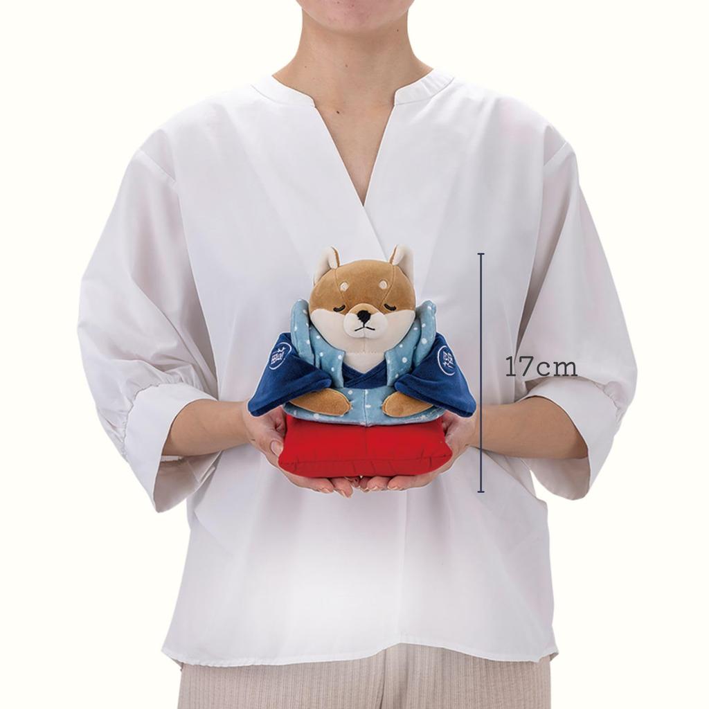 Ribheart Fukusuke M Premium Nemunemu Animals Shiba Inu Kotaro (approx. 17cm in length) Figurine Plush Toy New Year's Lucky Charm 31023-44