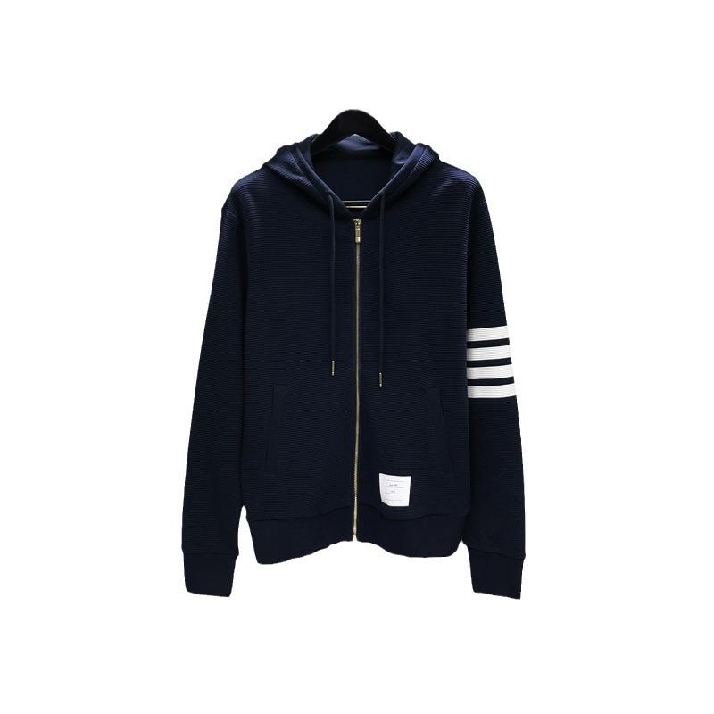 TIME BREATHE Men's & Women's Autumn Water Ripple Hoodie Jacket Set