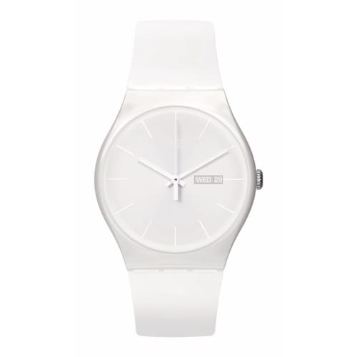 Swatch White Rebel Again Watch SO29W704-S14 White