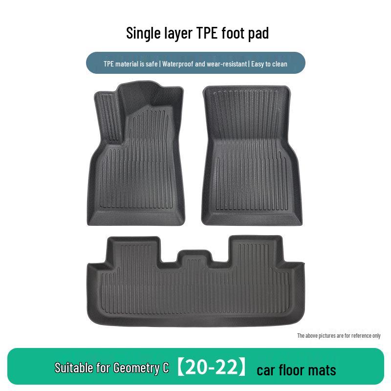 Geely Geometry C 2020-2022 TPE Rubber Floor Mats