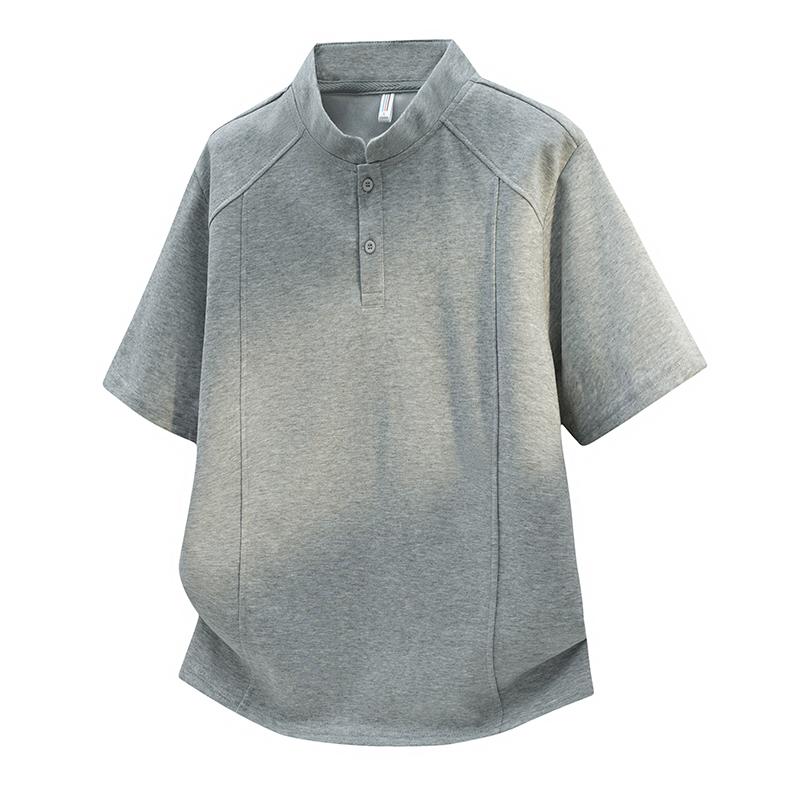 Men's Short Sleeved Men's Summer Thin Casual Business Casual Half Sleeved T-shirt for Men