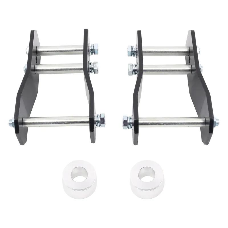 Front Rear Iron Lift Kits Leaf Spring Shackles Upper For 2013- Suzuki Carry Truck DA16T