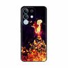 For Vivo Y29 4G Black Back Cover Fashion Flower Butterfly Painting Case Soft TPU Silicone Fundas For  Vivo Y29 4G Protect Cover