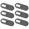 6PCS Car Camera Sliding Protection Cover Interior Cabin Camera Cover Replacement For Tesla Model 3