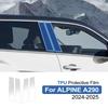 Pellicola Protettiva in TPU per Alpine A290 2026 2026 Copertura Trim Montante B C Resistente ai Graffi Anti-Impronte Digitali Copriauto