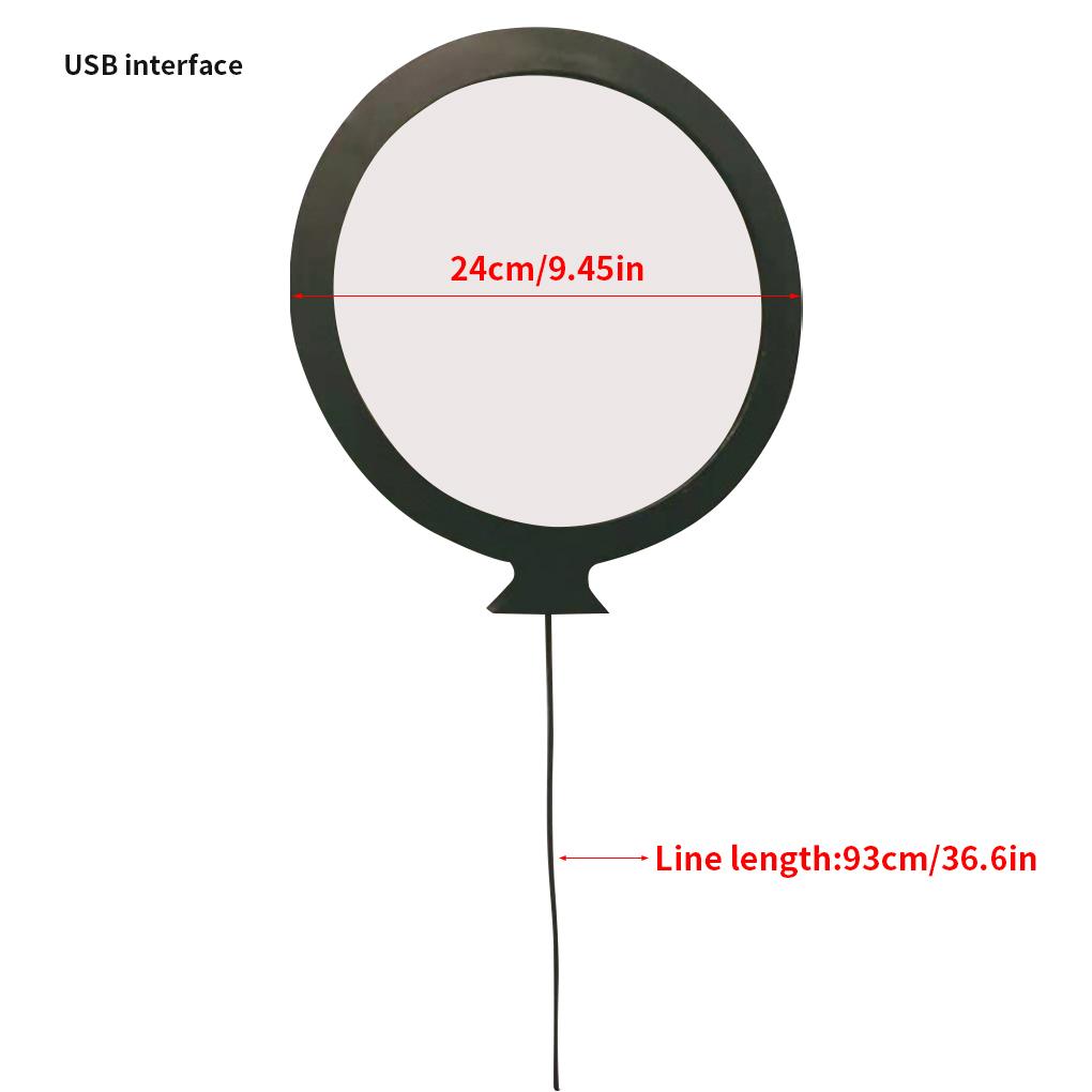 Spiegelleuchte Wandmontiert Make-up LED Spiegellampe Mondförmige Wand-Nachtlampe Heimdekorationszubehör