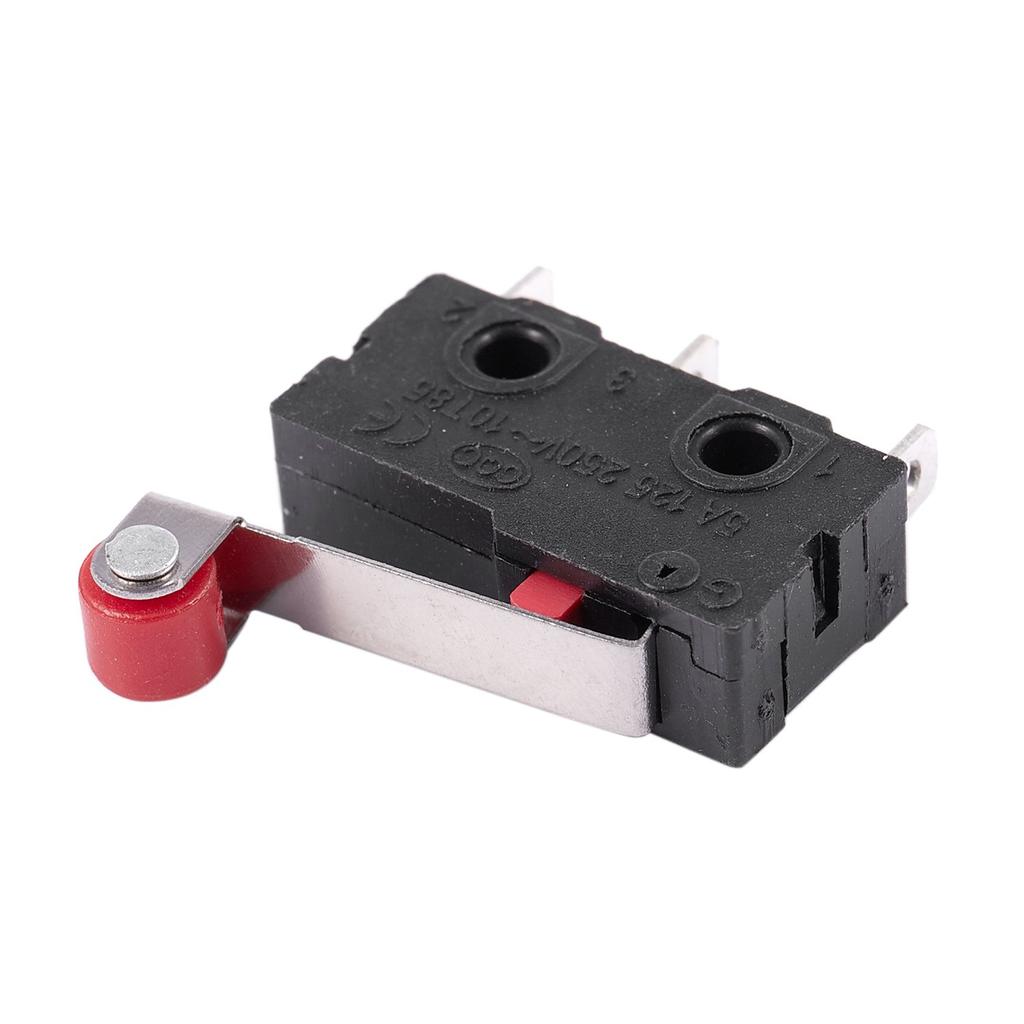 Fresh 10Pcs Micro-Roller Lever Open Close Limit Switch Kw12-3 Pcb Microswitch