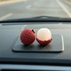 Simulation Fruit Ornament Good Luck Charm Detailed Model Cute Design Car Dashboard