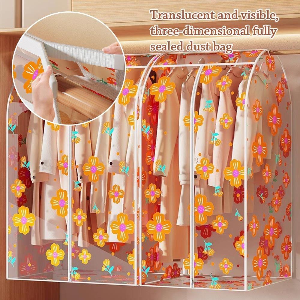 Waterproof Clothes Dust Cover Dustproof Large Capacity Dress Storage Protect Thicken Closet Organizer for Coat Suit Dress