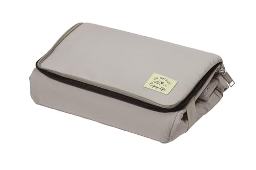 Kapitän Hirsch (Kapitän Hirsch) Kühltasche, Faltbar und Robust, Doppelgrößen-Kühltasche, 3L (oben) / 11L (Unten), Khaki, Monte (UE-647)