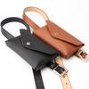 Women Waist Bag  Leather Fanny Pack Chest Bag Women's Belt Fashion Pin Buckle Thin Belt Bag