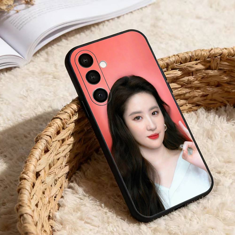 Crystal Liu Phone Case For Samsung Galaxy A13,21s,22,31,32,52,53,71,72,73,Soft Black Cover