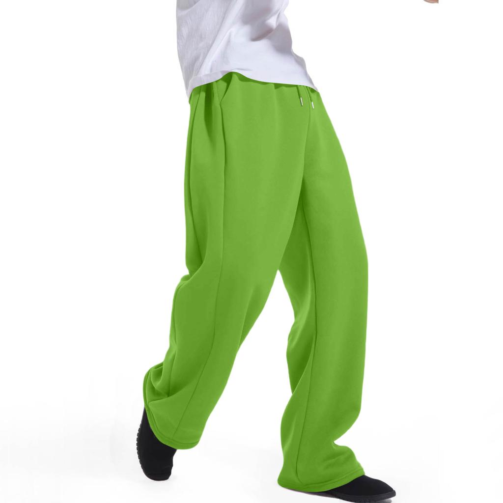 Herr Lös Casual Sweatpants Elastisk Midja Dragsko Sportbyxor