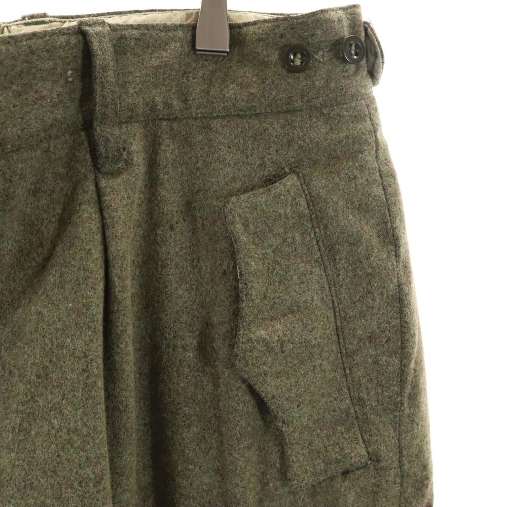 GERMAN MILITARY double knee cargo pants 14 olive military Men's Used