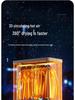 Large Capacity Foldable Clothes Dryer with Smart Timer and No Installation Required