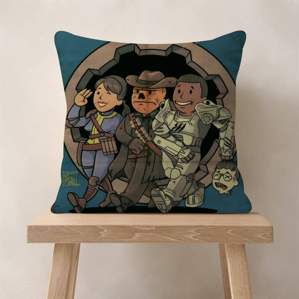 

Cushion Cover Car Throw Pillow Case For Sofa Car Christmas Gift 40x40cm 45x45cm Game FFallouts cool boy 30x30cm