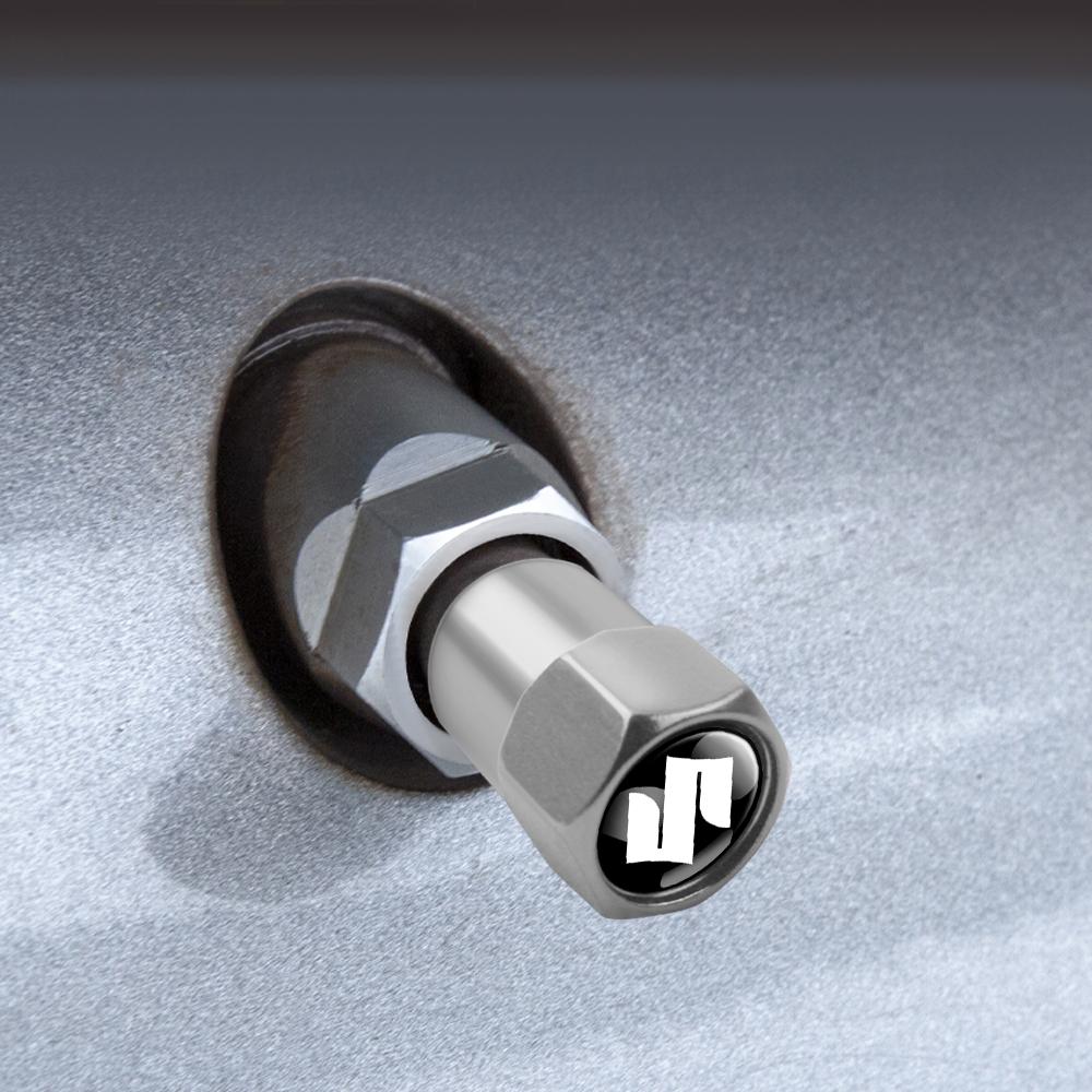 4PCS Car Wheel Tire Valve Caps Tyre Air Stem Covers For Suzuki Swift Jimny Ignis Alto Samurai Baleno Vitara Grand Vitara Ltz Gsr