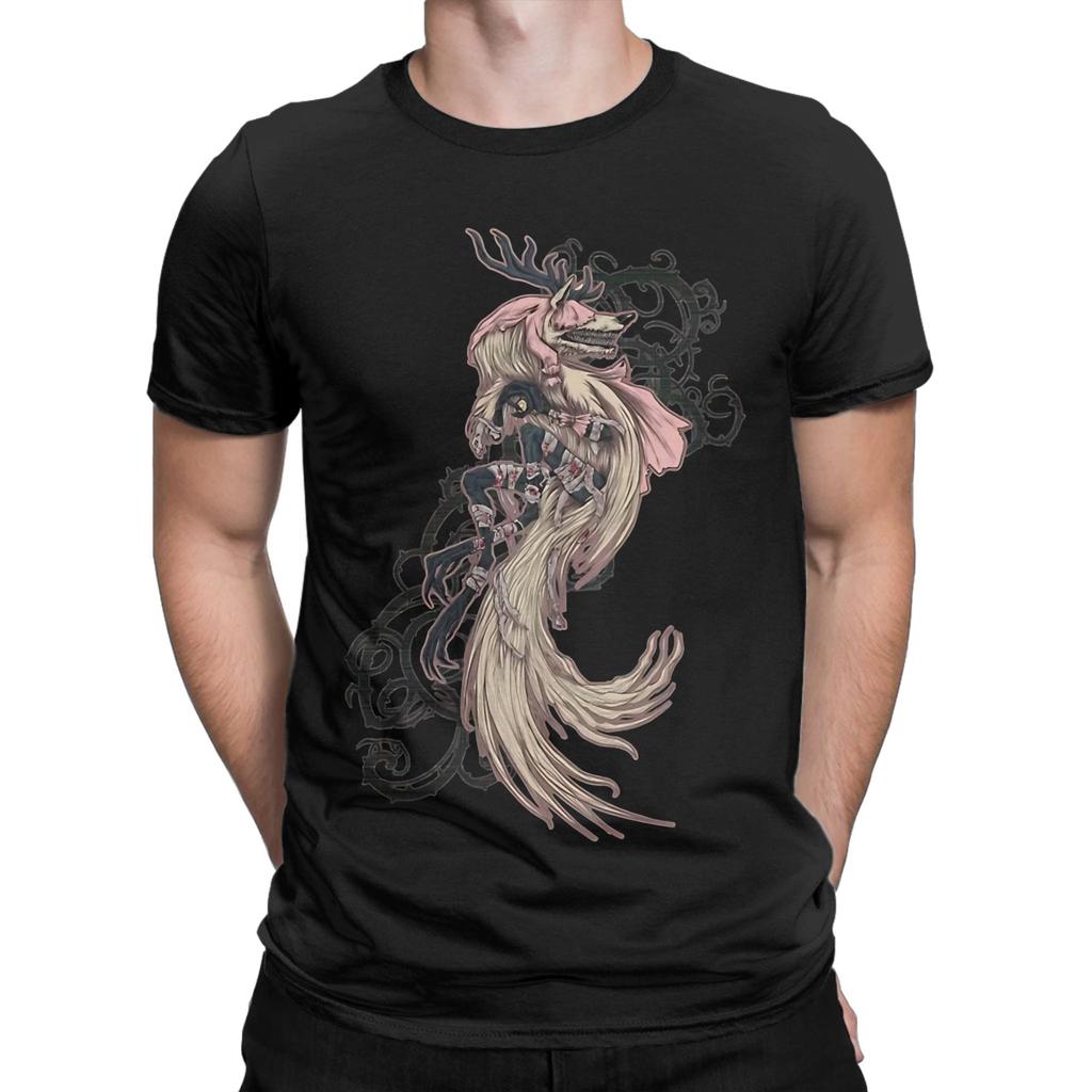 Vicar Amelia Tshirt Summer Bloodborne No Text Version Hippie T Shirts Unisex Pure Cotton O Neck Oversized Tees Short Sleeve Tops