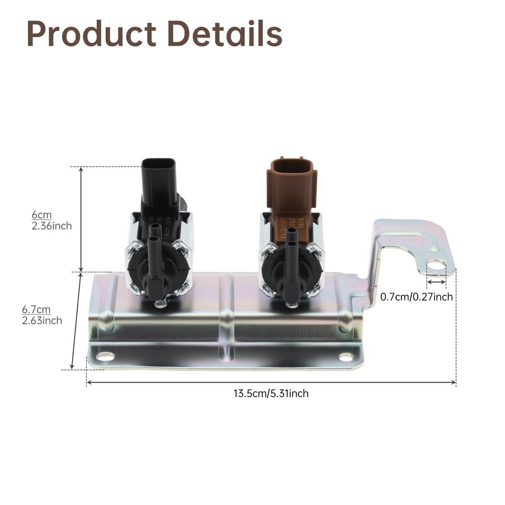 4M5G-9A500 K5T46597 K5T81777 Kanisterspülventil Unterdruck-Schaltventil Passend für Mazida 3 2004 2005 2006 2007 2008 2009 2010 2011 2012 2013
