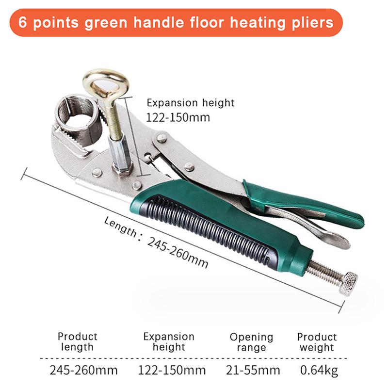 Multifunctional Wrench Pipe Pliers Installation Removal Of Steel Pipes Special Tools For Floor Heating Repair Water Geothermal