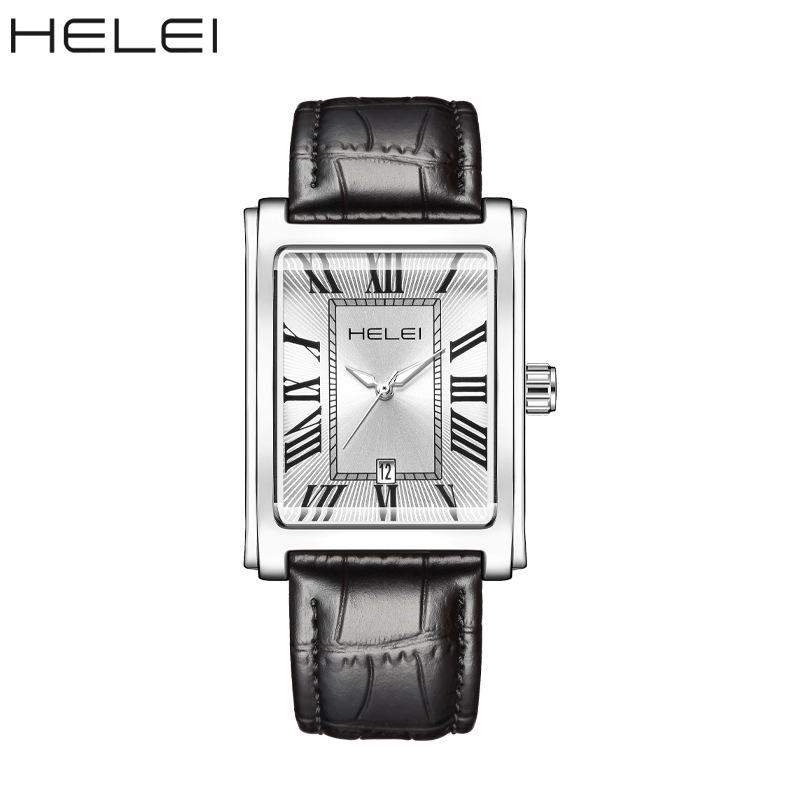 Hot Original Men's Casual Quartz Watch Ancient Roman Numeral Dial Waterproof Luminous Watch