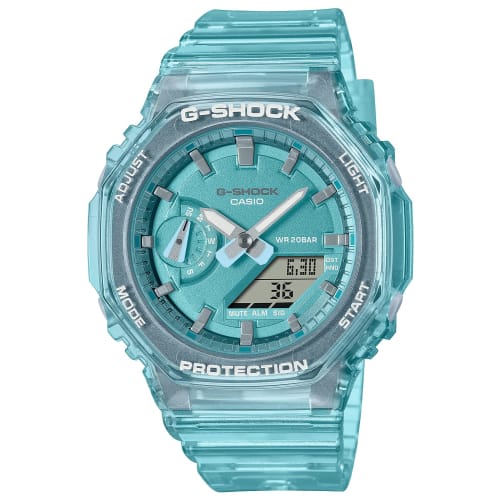 

Casio G-Shock Mid-Size Model GMA-S2100SK-2AJF Blue Skeleton Watch
