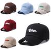 Vintage Embroidery Letter Baseball Cap Outdoor Breathable Peaked Caps Gifts