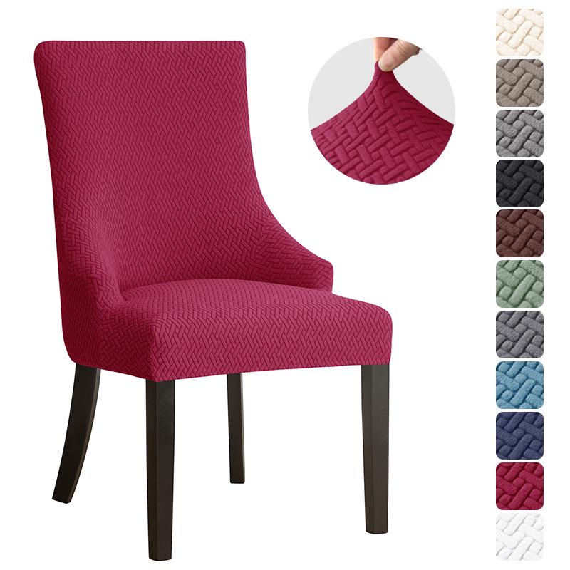 Thickened Jacquard Non-slip Chair and Table Cover for Home, Hotel, or Restaurant Dining.