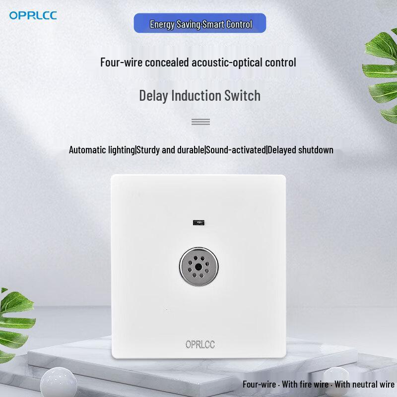OPRLCC 86-Type Recessed Sound & Light Control LED Switch