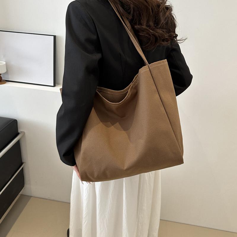 Женские повседневные холщовые сумки через плечо — фото 8