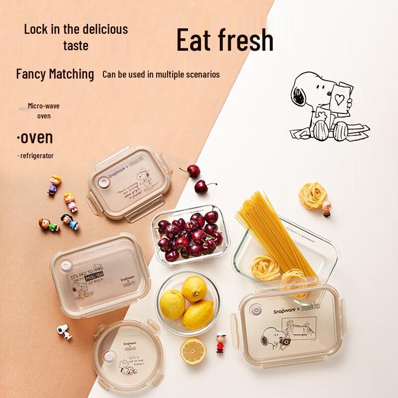 PYREX Corning Glass Lunch Box Set with Insulated Bag