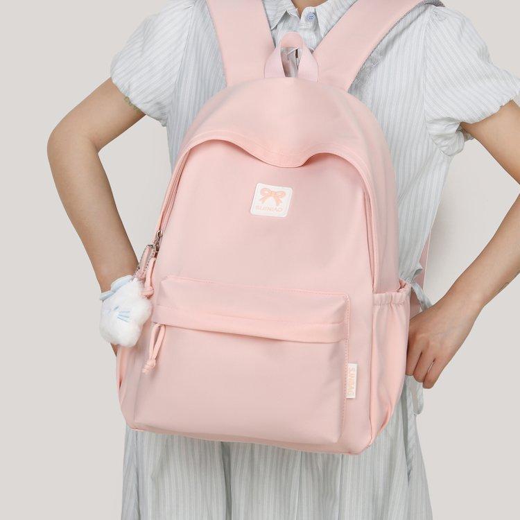 Schoolbag New Niche Schoolbag Junior High School Girls Large Capacity Japanese Simple Fashion Versatile College Student Backpack Lightweight