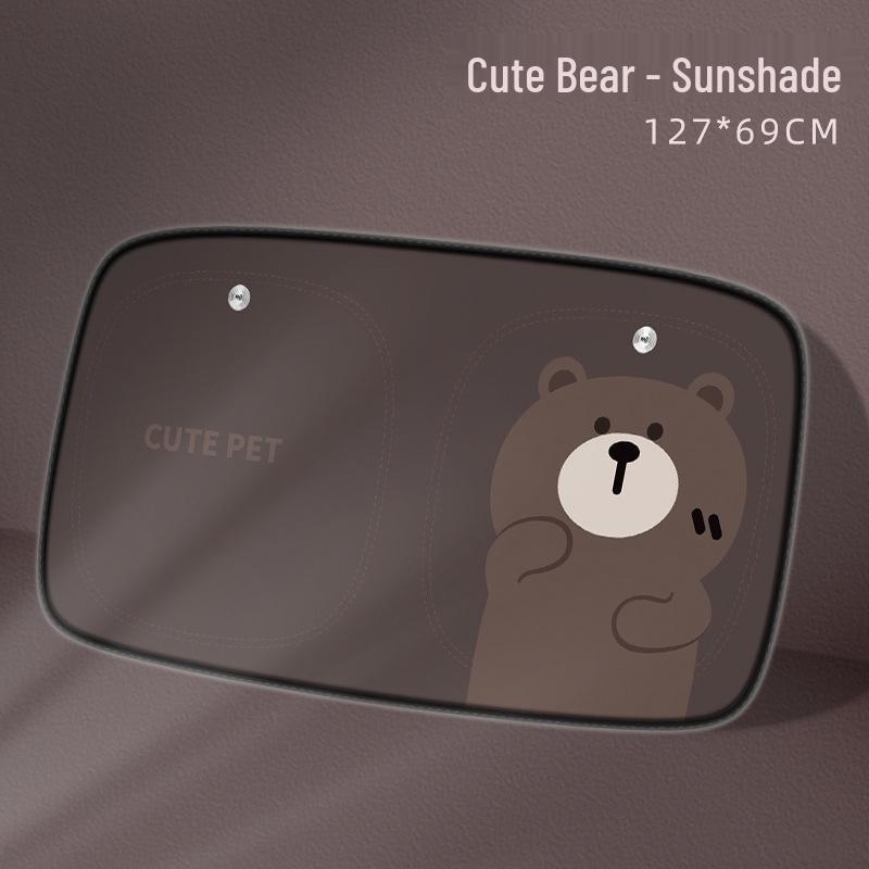 Car Rear Windshield Sunshade - Heat Insulation & Privacy Shield