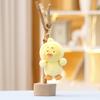 Annoying Funny Duck Keychain Cute Cartoon Girl Backpack Hanging Plush Dolls