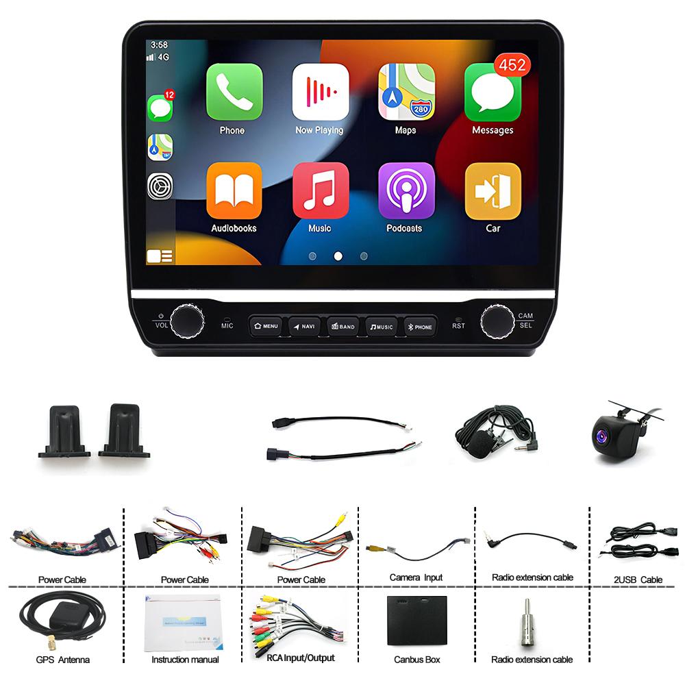For 2006-2023 Fiat Ducato Android 15 10-inch In-Car Navigation System - Featuring with CarPlay Android Auto Capabilities 4G+64G