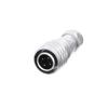 WEIPU SF12 Waterproof M12 2 3 4 5 6 7 9 Pin Wire Cable Aviation Connector Docking Back Nut Male Plug Female Socket Panel Mount