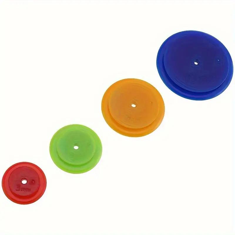 4PCS Sewing Scanning Wheel Roller Seam Wheel Sewing Patchwork Tool Line Wheel Tailoring Pattern Making Cloth Wheel