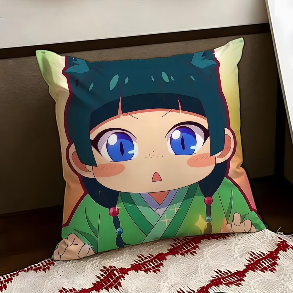 The AApothecary Diaries Anime Cushion Cover Reversible Soft Durable Pillow Cover Home  Car MultiScene Use for Daily Comfort