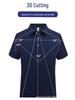 Custom Polo Shirts with Logo Print – Solid Color, Breathable, Short Sleeve Work Uniforms