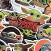 Baby_Yoda Stickers [50 Pieces] Laptop Vinyl Waterproof Sticker, Water Bottle Car Cup Computer Guitar Skateboard Luggage Bicycle Bumper,Children's Gift