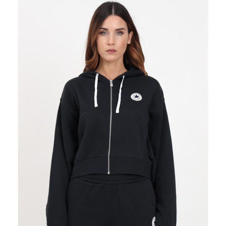 Converse Sweatshirt Women's Black 10025888-A01