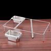 Multi-Compartment Stainless Steel Buffet Tray