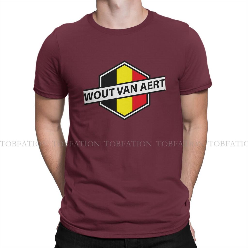 Cycling MTB Biking Man TShirt Wout Van Aert Distinctive T Shirt 100 Cotton Harajuku Sweatshirts New Trend