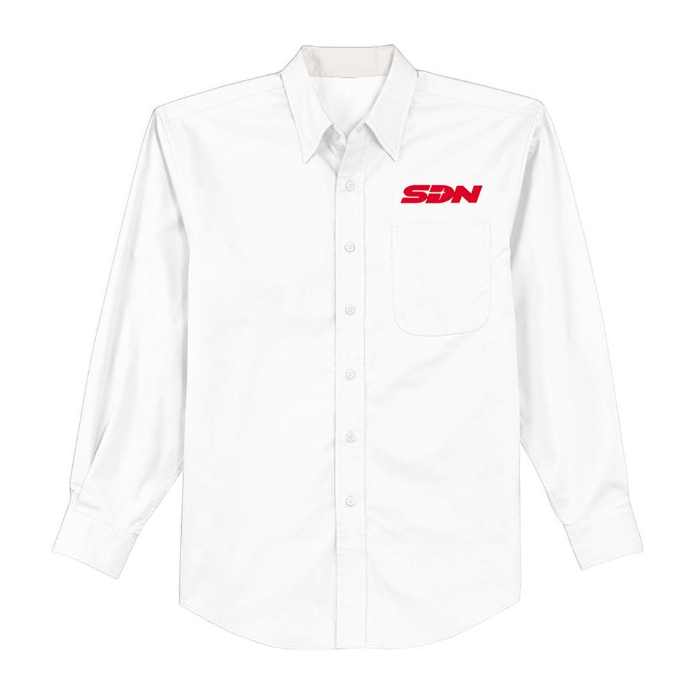 SDN Robert Robertson Cosplay Long Sleeve Shirt Hot Game Dispatch Letter Printing Chemise Unisex Streetwear Fashion Men Clothing